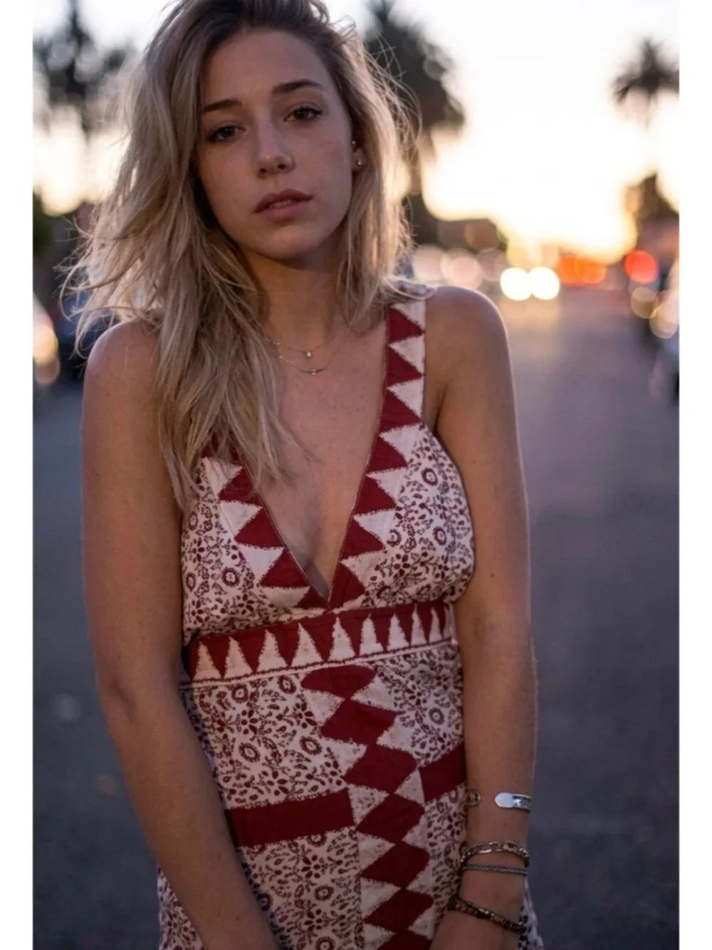 NWOT RARE Jen’s Pirate Booty Paisley Deep V Maxi Dress | Boho Southwestern Indie - Picture 3 of 16